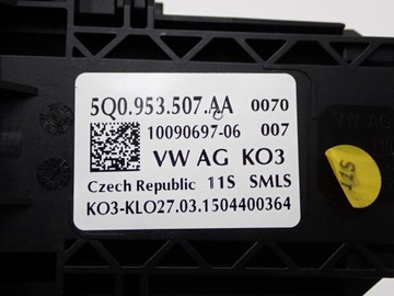 фото thumb №9, Рулевой/подрулевой переключатель лента комбинированный 5q0953507aa vw golf 7 vii gti 15r