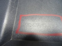 Накладка дифузор перед range rover vogue l405 рестайлінг  jk52-17f011-a Доставка, фото thumb