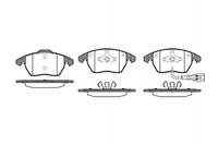 фото thumb №2, Тормозные колодки тормозные диски перед remsa seat toledo iv 4 288 mm