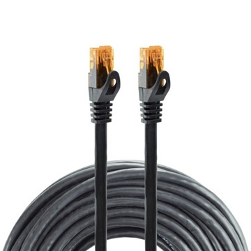 KABEL ETHERNET SIECIOWY INTERNETOWY PATCHCORD SKRĘTKA LAN RJ45 UTP CAT6 20M