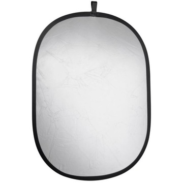 2IN1 Овальная смеси 90x120 см. Золотое серебряное покрытие
