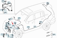 Mercedes-benz gle w166 пабтрубок  форсунка дворник a1668600992 оригинальный Киев, фото thumb