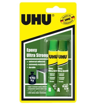 Klej dwuskładnikowy EPOXY ULTRA STRONG UHU