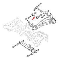 фото thumb №2, Стрижень поперечний задній outlander i 2.0 2.4 cu_ lancer cs mn100109 оригінал