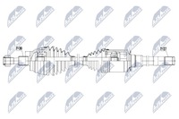 фото thumb №2, Npw-me-052 nty полуось приводная mercedes r w251 05-