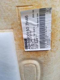 фото thumb №14, Mercedes b-klasa w246 потолок