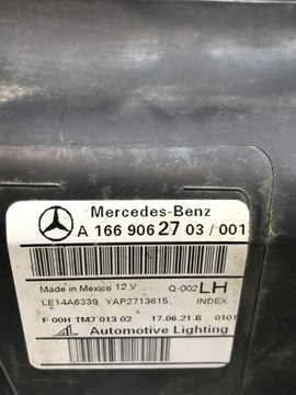 фото thumb №9, Mercedes gls x166 фара лівий перед лампа led a1669062703