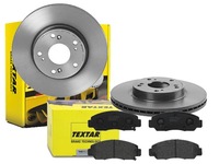 фото thumb №1, Тормозные диски тормозные колодки textar перед honda fr-v 282mm