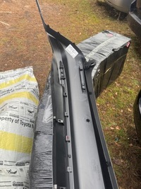 фото thumb №7, Toyota sienna 2021 бампер задний задняя накладка