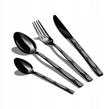 Столовые приборы Berlinger Haus Shiny Black, 24 предмета BH 2622