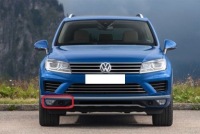фото thumb №8, Отделка сатиновая чёрный vag volkswagen touareg 2011 2017 оригинальный