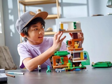 LEGO MINECRAFT 21174 СОВРЕМЕННЫЙ ДОМ НА ДЕРЕВЕ +