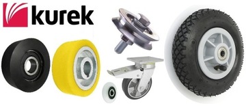 Rolka jezdna na linkę fi 58 linka: fi 6mm M10