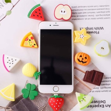 КРЫШКА КАБЕЛЯ КРЫШКА USB-кабеля Ананас Зарядное устройство