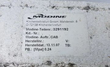 фото thumb №3, Радиаторов интеркулер воздуха daf 75 cf евро 5