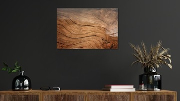 Магнитная стеклянная доска OLD WOOD 60x40см