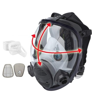 DUST MASK 6800 ПОЛНОЛИЦЕВОЙ РЕСПИРАТОР