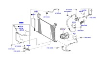 Купити Lexus is 15-18 2,0 turbo шланг трубка тонка датчик кондиціонер кондиціонера, фото thumb
