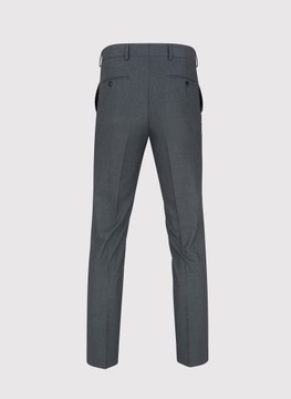Szare spodnie garniturowe Slim Fit PAKO LORENTE 170/80