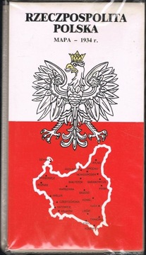 КАРТА Республики Польша 1992 1934 1770