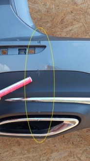 фото thumb №9, Mercedes benz a247 w247 бампер задняя задний