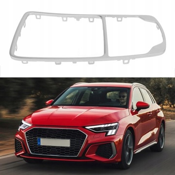 фото thumb №11, Хром рамка консолі 8v0864260a/8v0864260a 3q7 хромована для  a3 s3 rs3