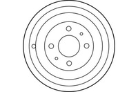 фото thumb №2, Барабан ham.fiat bravo/a 1.6 /203.2x48.5/ db4202