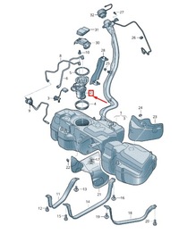 фото thumb №2, Audi q7 4m fuel supply module 4m0919087g
