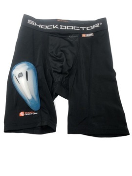 ШОРТЫ SHOCKDOCTOR XL PROTECTOR, ЧЕРНЫЕ, ДЛЯ МАЛЬЧИКОВ