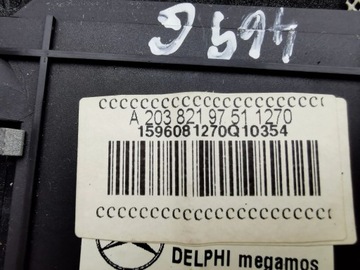 фото thumb №10, Mercedes-benz c w203 лампа стельова 2004 a203820