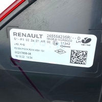 фото thumb №16, Лампа задня ліва dacia sandero iii 265558235r