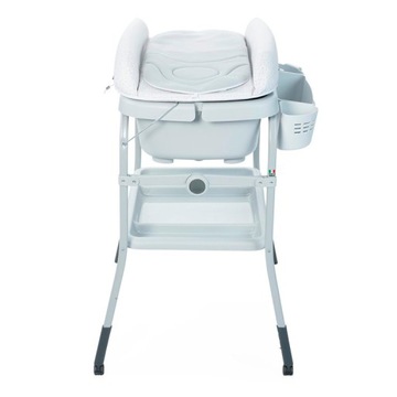 CHICCO Comfort - Wanienka + przewijak 2w1 CUDDLE&BUBBLE kąpielowa + kółka