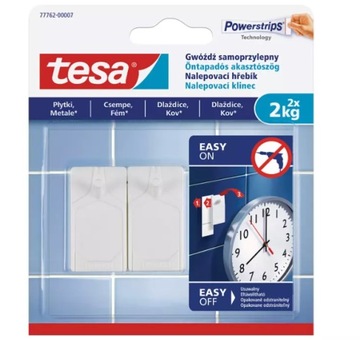 TESA 77762 ГВОЗДИ САМОКЛЕЯЩИЕСЯ ДЛЯ ПЛИТКИ 2 КГ 2 ШТ.