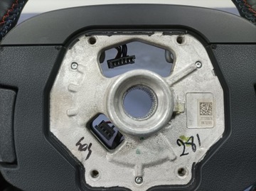 фото thumb №14, Bmw m3 g80 кермо mperfomance карбон пелюстки з підігрівом 8381533