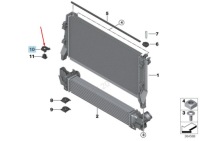 фото thumb №1, Bmw 2 f45 охолоджуюча рідина радіатор left сторона кронштейн 17118617884 8617884 original