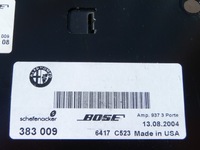 фото thumb №7, Підсилювач радіо bose 383009 alfa romeo 147
