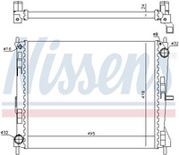 фото thumb №15, Радиаторов двигателя nissens 21410ay600 8200138738