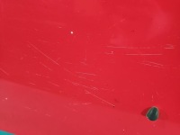 фото thumb №9, Капот передняя chevrolet aveo t250 06-11 sedan красный