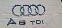 фото thumb №8, A6 c6 lift емблема logo значок кришки багажника задня a6 tdi