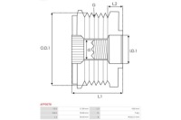фото thumb №4, Зчеплення генератора зчеплення генератора шків wolnobiezne
