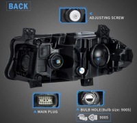 Купить Фары фары комплект  vland дневные line ходовие огни  led тюнинг dodge charger рестайлинг  14-, фото thumb