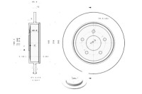 фото thumb №1, Brembo тормозные диски тормозные 2szt. ford maverick mazda