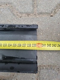 фото thumb №9, Молдинг нижняя резиновый элемент надстройка межосевой volvo fh 4