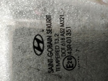 фото thumb №2, Скло двері лівий зад hyundai i30 iii хетчбек