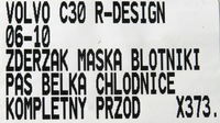 фото thumb №16, Бампер капот pas перед volvo c30 06-10 r-design