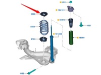 фото thumb №5, Прокладка пружины амортизатора зад fiesta mk6 mk7