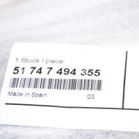 Bmw 4 f32 купе передній ліва панель боковий загрунтований канал 51747494355 Зі Шроту, фото thumb