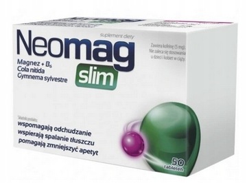 Neomag Slim Magnez Wsparcie Metabolizmu 50 Tabletek