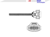 фото thumb №12, Delphi es10791-12b1 датчик лямбда-зонд