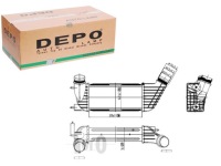 Радіатор інтеркулер jumpy expert scudo hdi nowa Зі Шроту, фото thumb